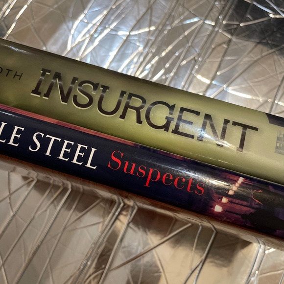 Suspects A novel by Danielle Steel and INSURGENT by Veronica Roth - Picture 1 of 8